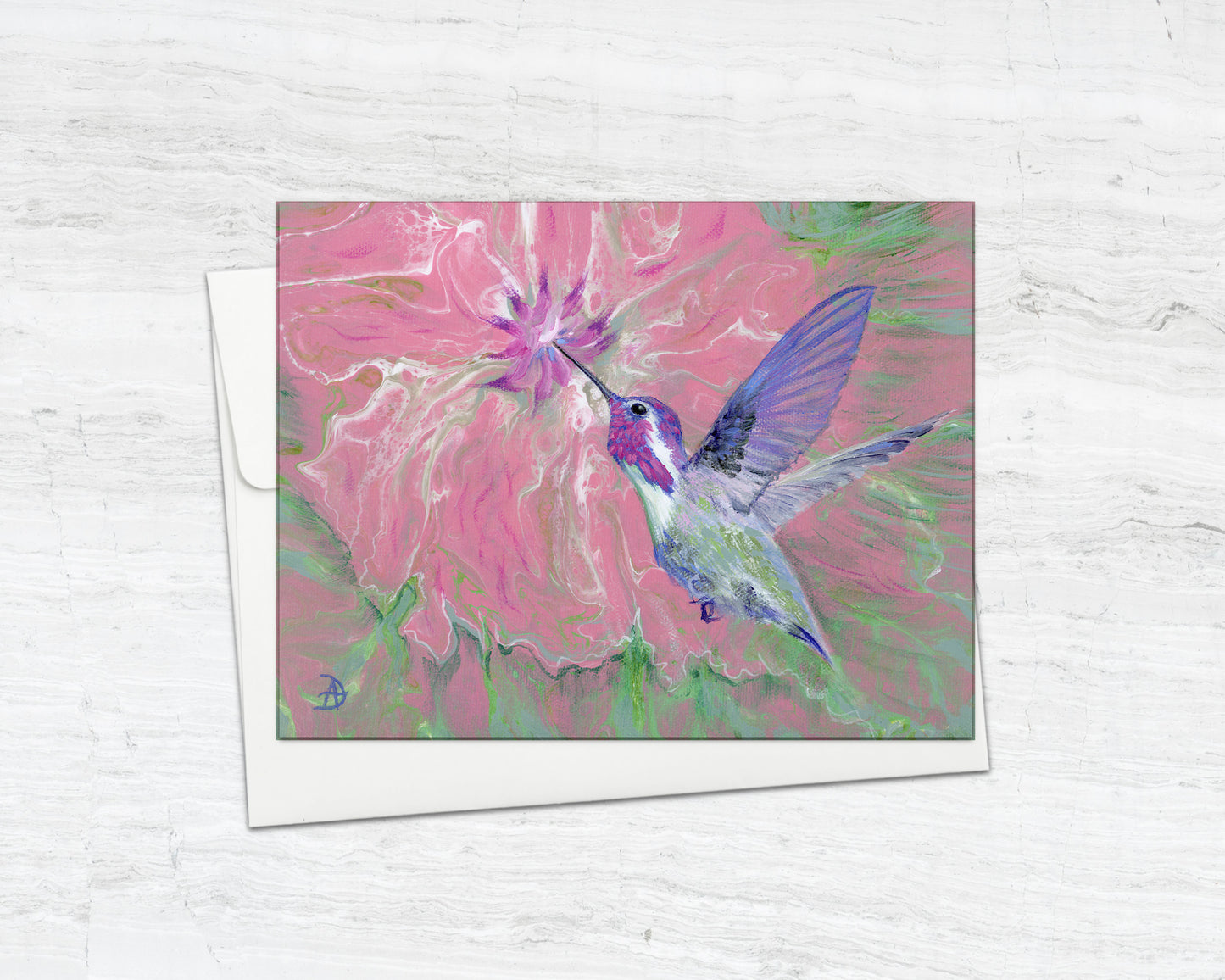 Blooming Joy No.3 Notecard (Blank Inside)