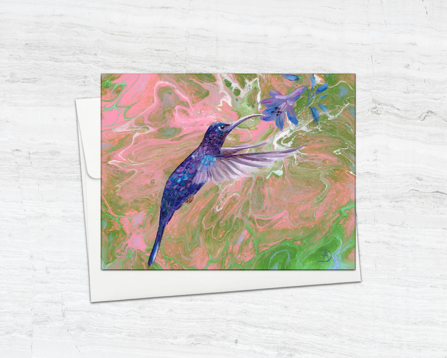 Blooming Joy No.4 Notecard (Blank Inside)