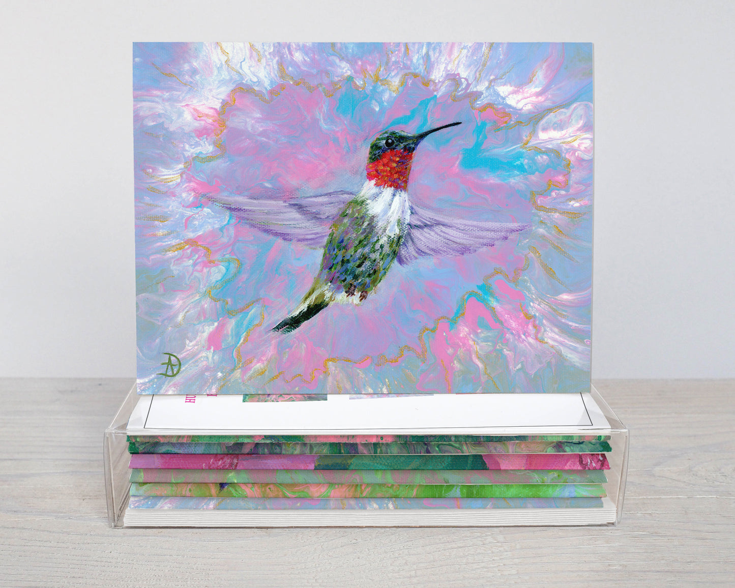 Hummingbirds Box Set (6 notecards)
