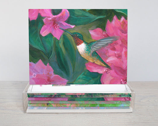 Hummingbirds Box Set (6 notecards)
