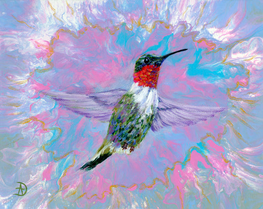 "Blooming Joy #5" - Original Acrylic Painting on Canvas