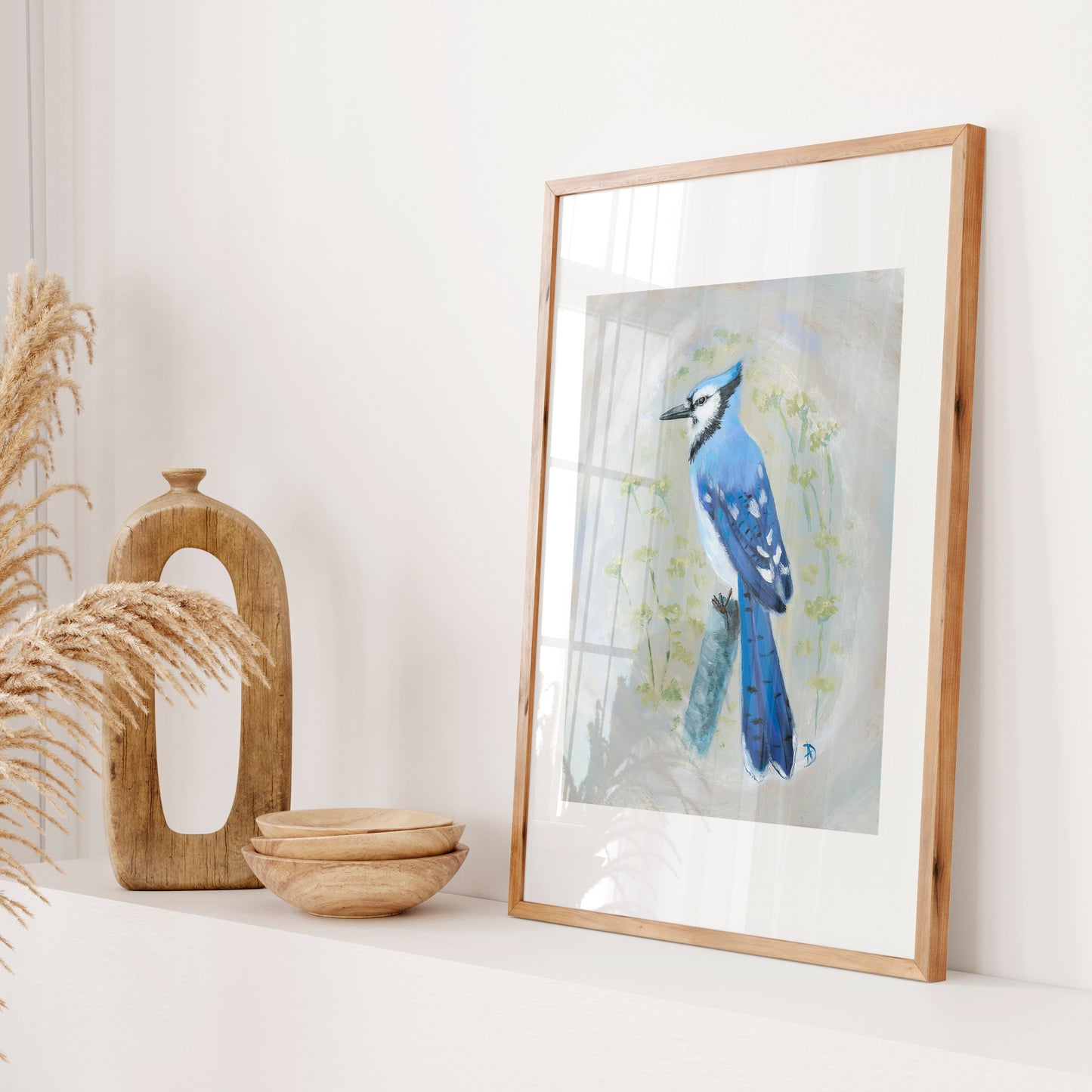 Blue Jay art print