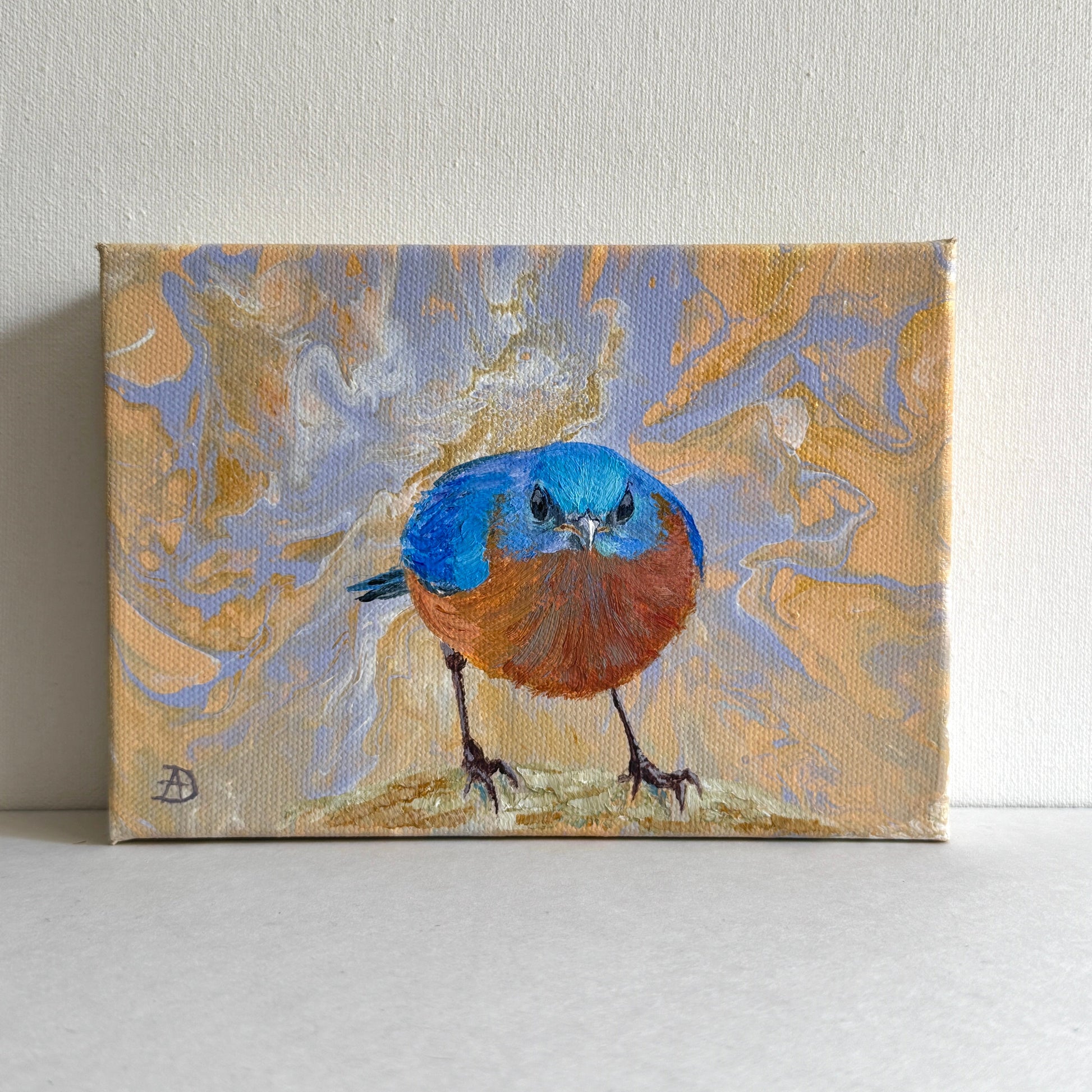 Eastern Bluebird Painting