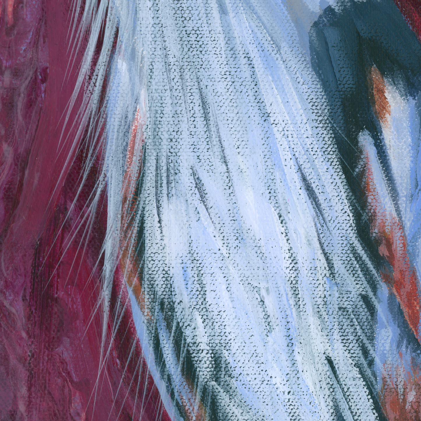 "Contemplation" - Original Acrylic Painting on Canvas