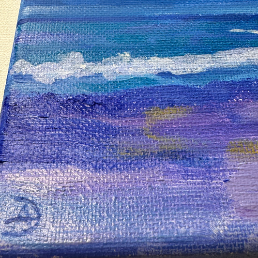 "Jenness Beach, Rye, NH" - Original Acrylic Painting on Canvas