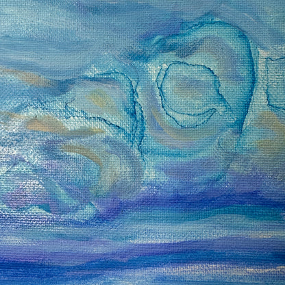 "Jenness Beach, Rye, NH" - Original Acrylic Painting on Canvas